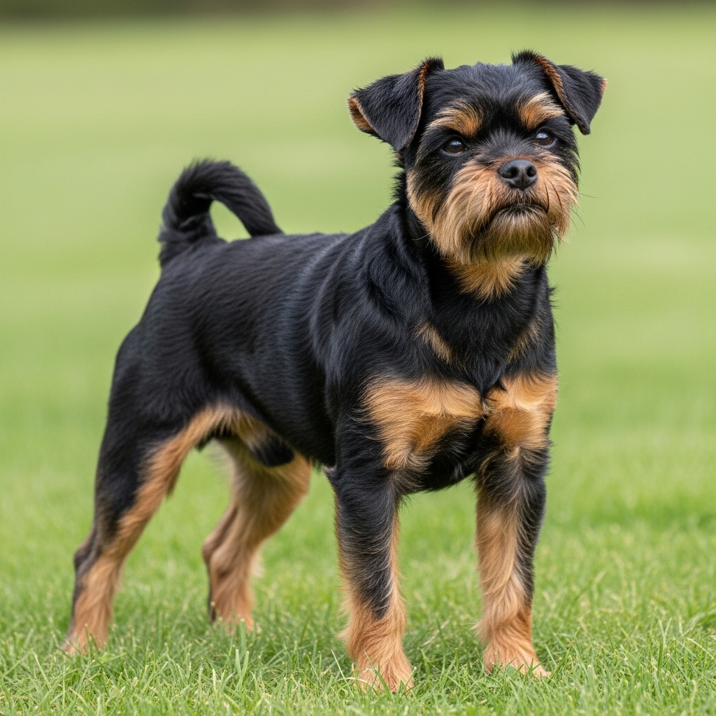 Афенпинчер - Чорно-підпалий