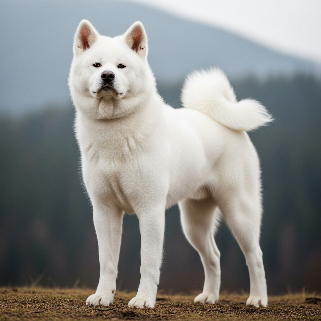Акіта Іну - Білий