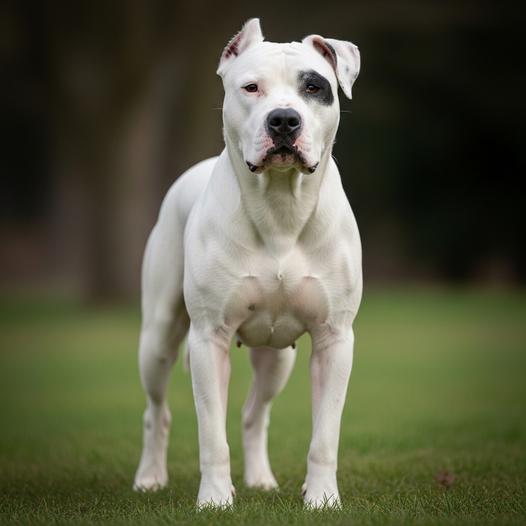 Аргентинський дог - Мала пляма (дозволено)