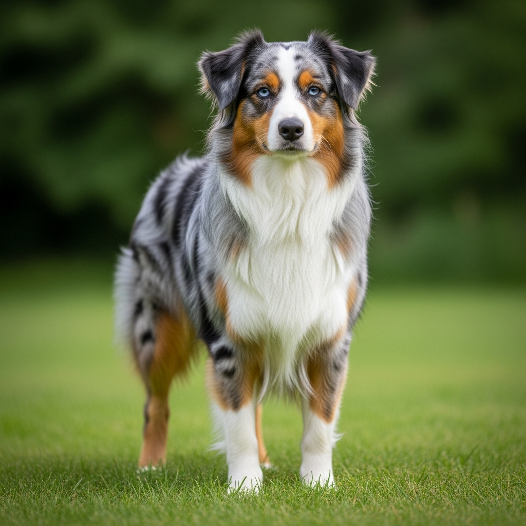 Австралійська вівчарка - Блакитний мерль