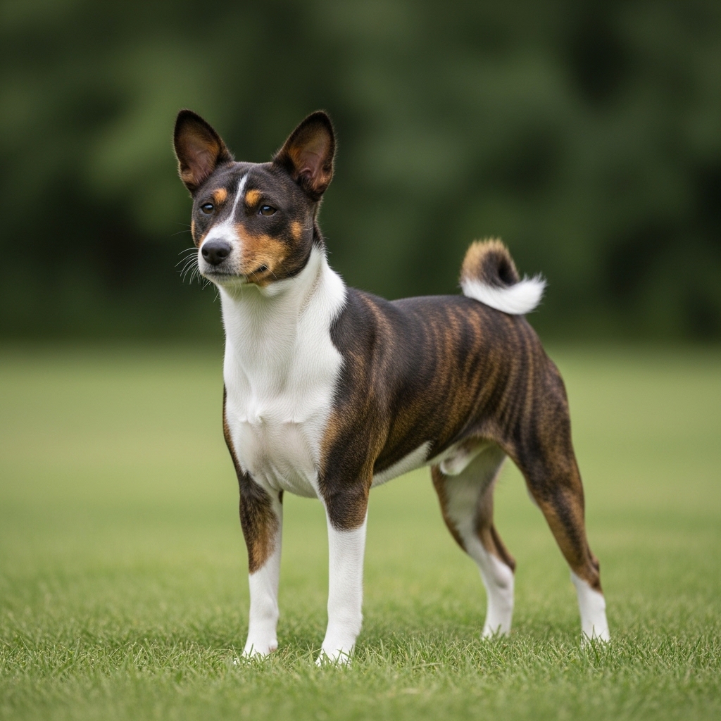 Басенджі - Чорно-білий