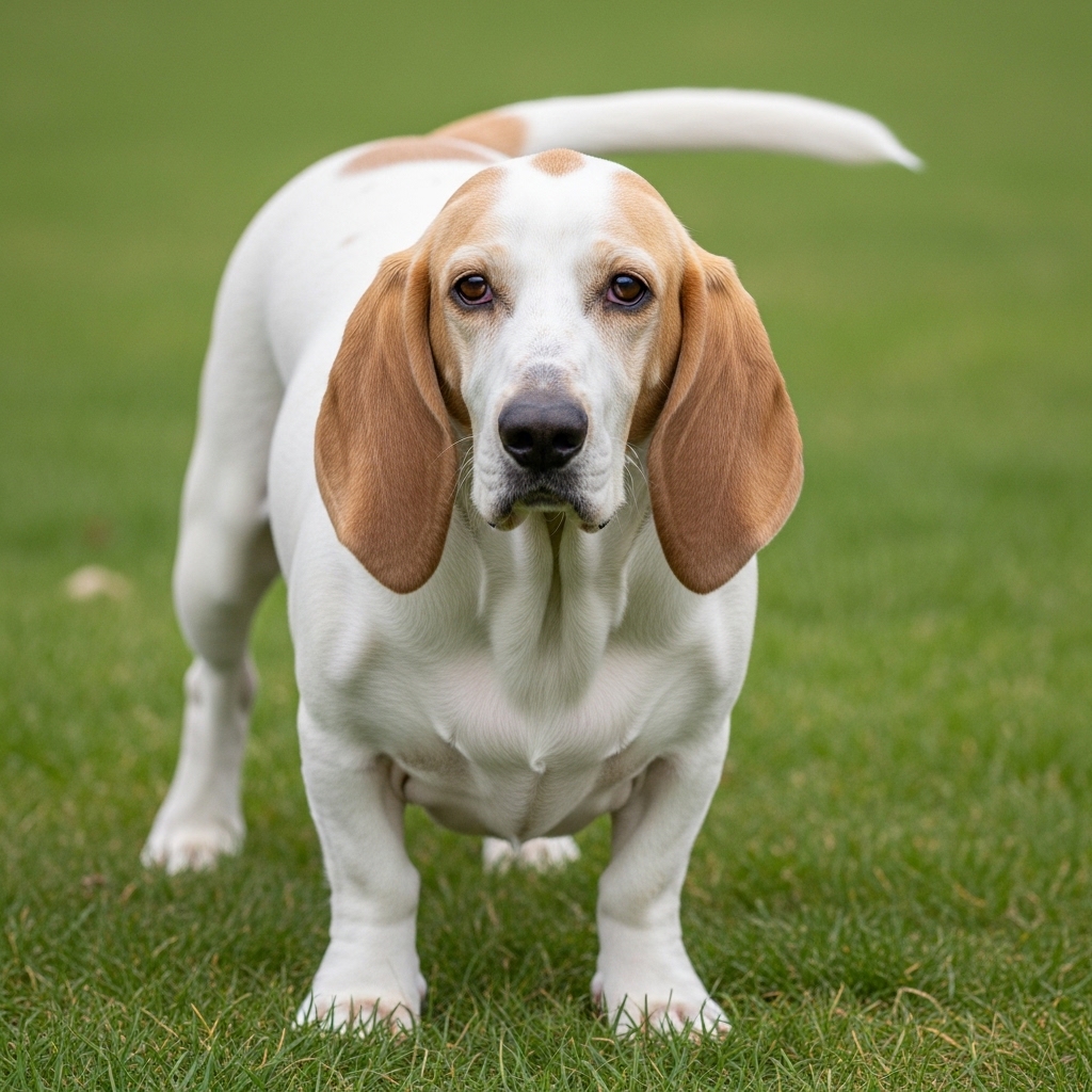 Бассет-хаунд - Біло-лимонний