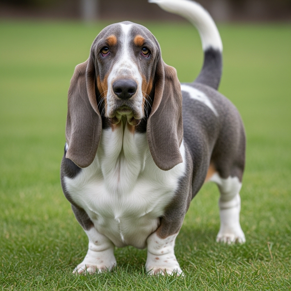 Бассет-хаунд - Голубий (рідкісний)