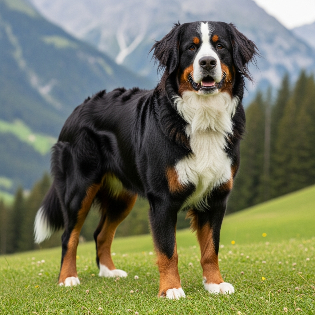 Бернський зенненхунд - Класичний триколор