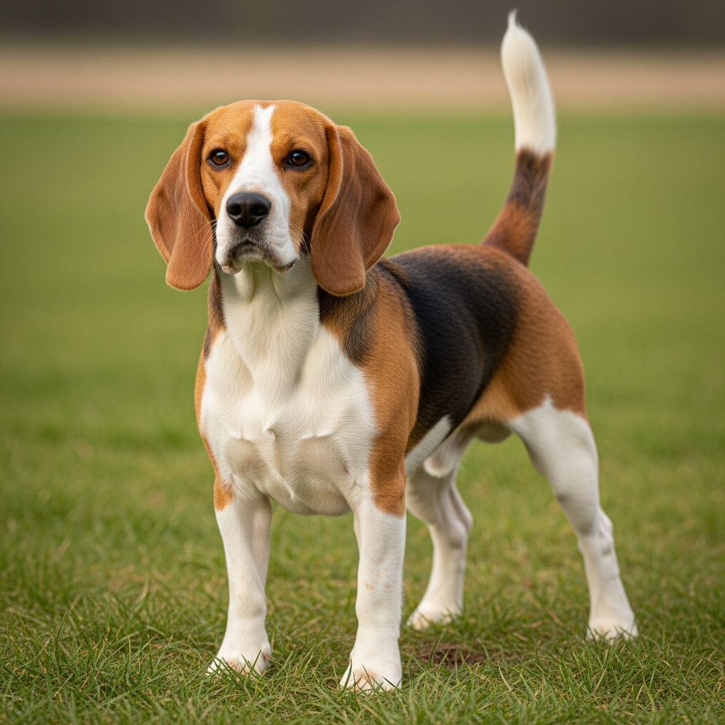 Бігль - Рудо-білий