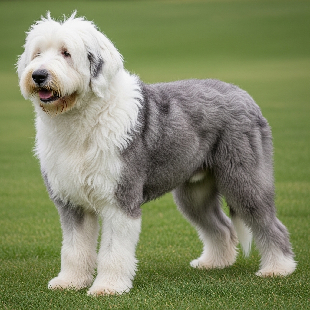 Бобтейл - Сірий з білим