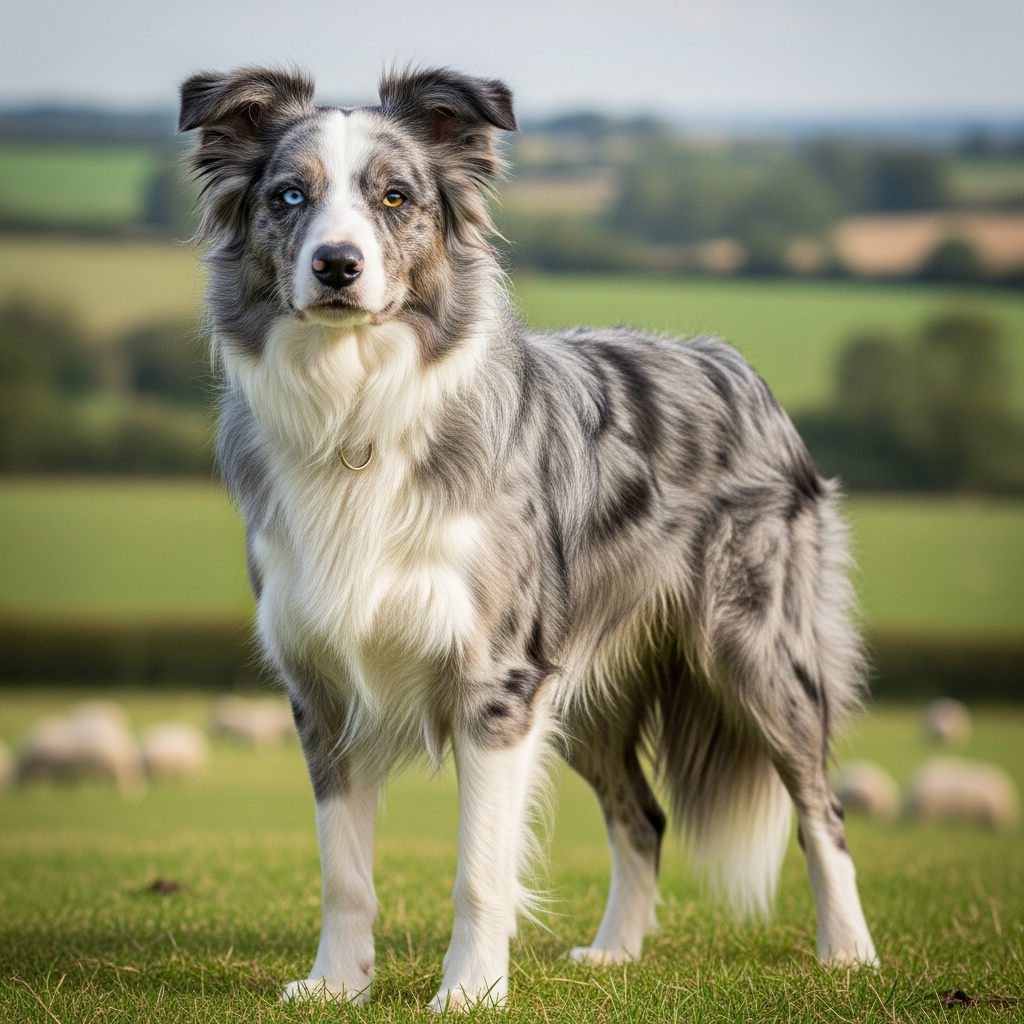 Бордер-колі - Блю-мерль