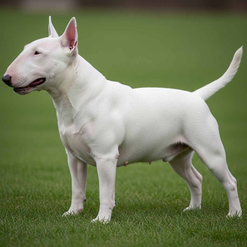 Бультерʼєр - Білий