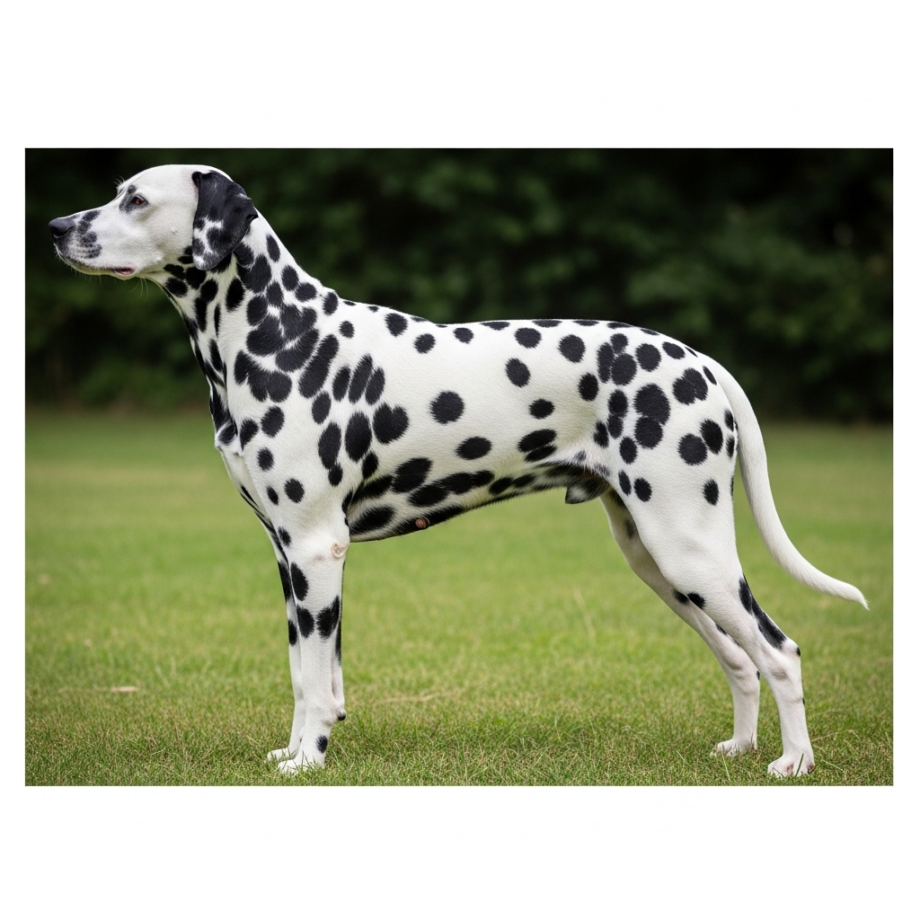 Далматинець - Чорно-плямистий