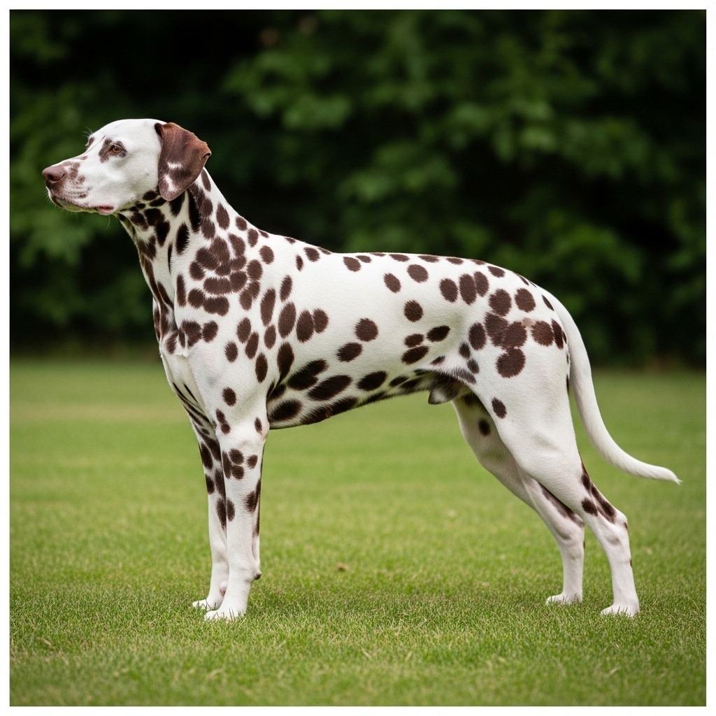 Далматинець - Коричнево-плямистий