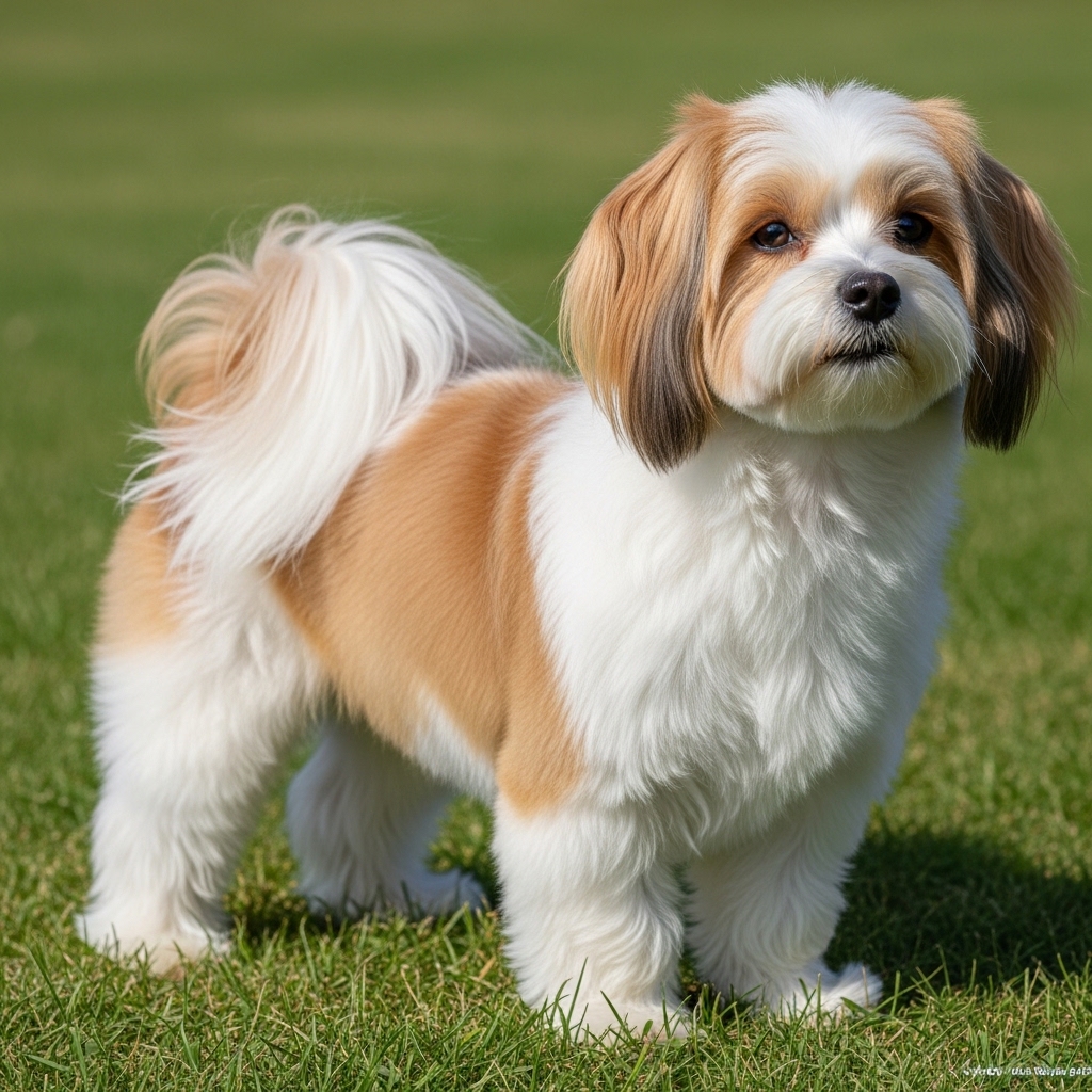 Хаванський бішон - Біло-золотий