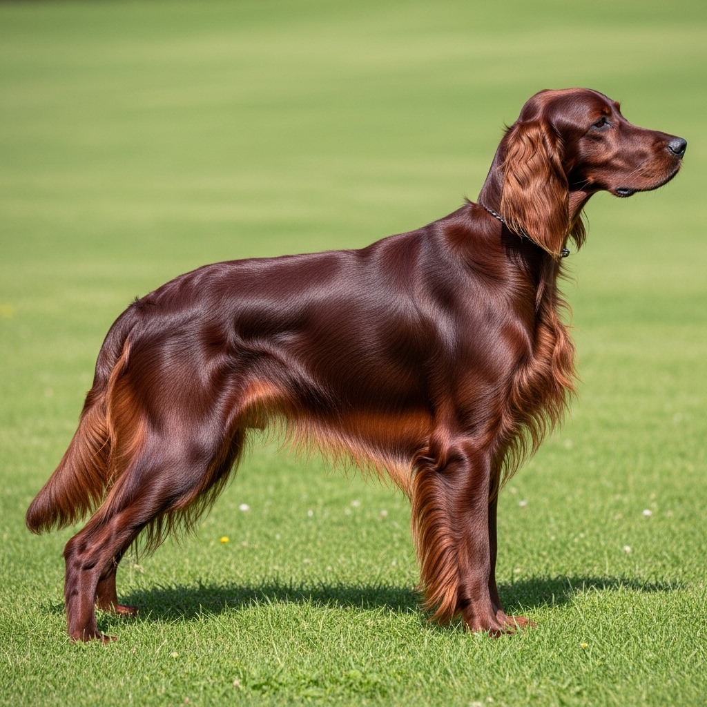 Ірландський сеттер - Темно-червоний
