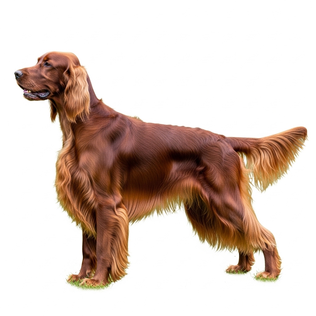 Ірландський сеттер - Шоу-шерсть