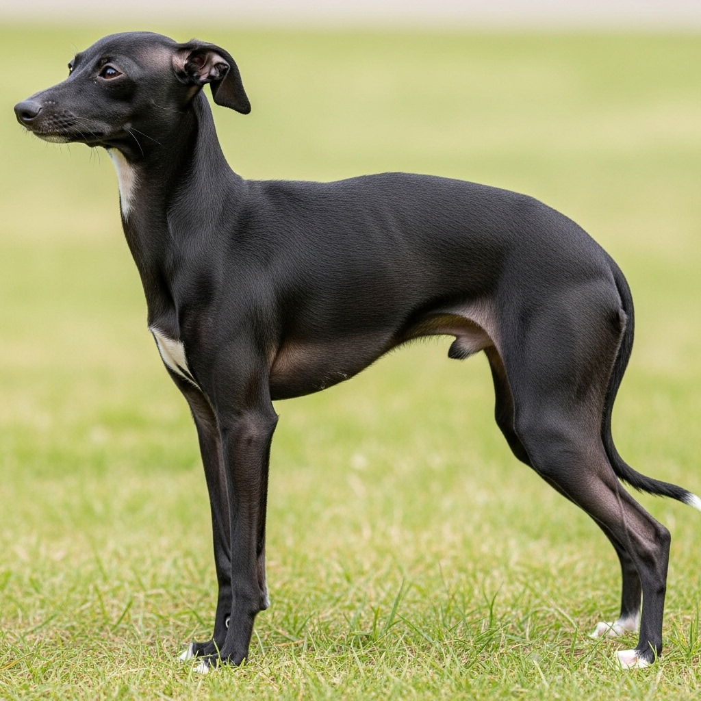 Італійська левретка - Чорний