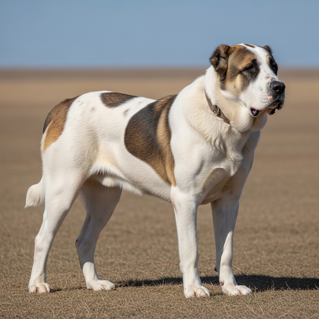 Алабай - Пегий