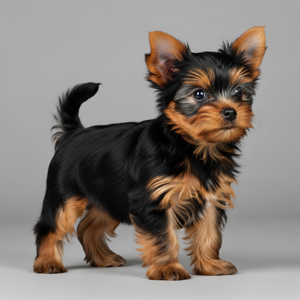 Йоркширський тер'єр - Щеня (чорно-коричневий)