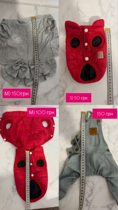 Одяг для собак від XS до M 4